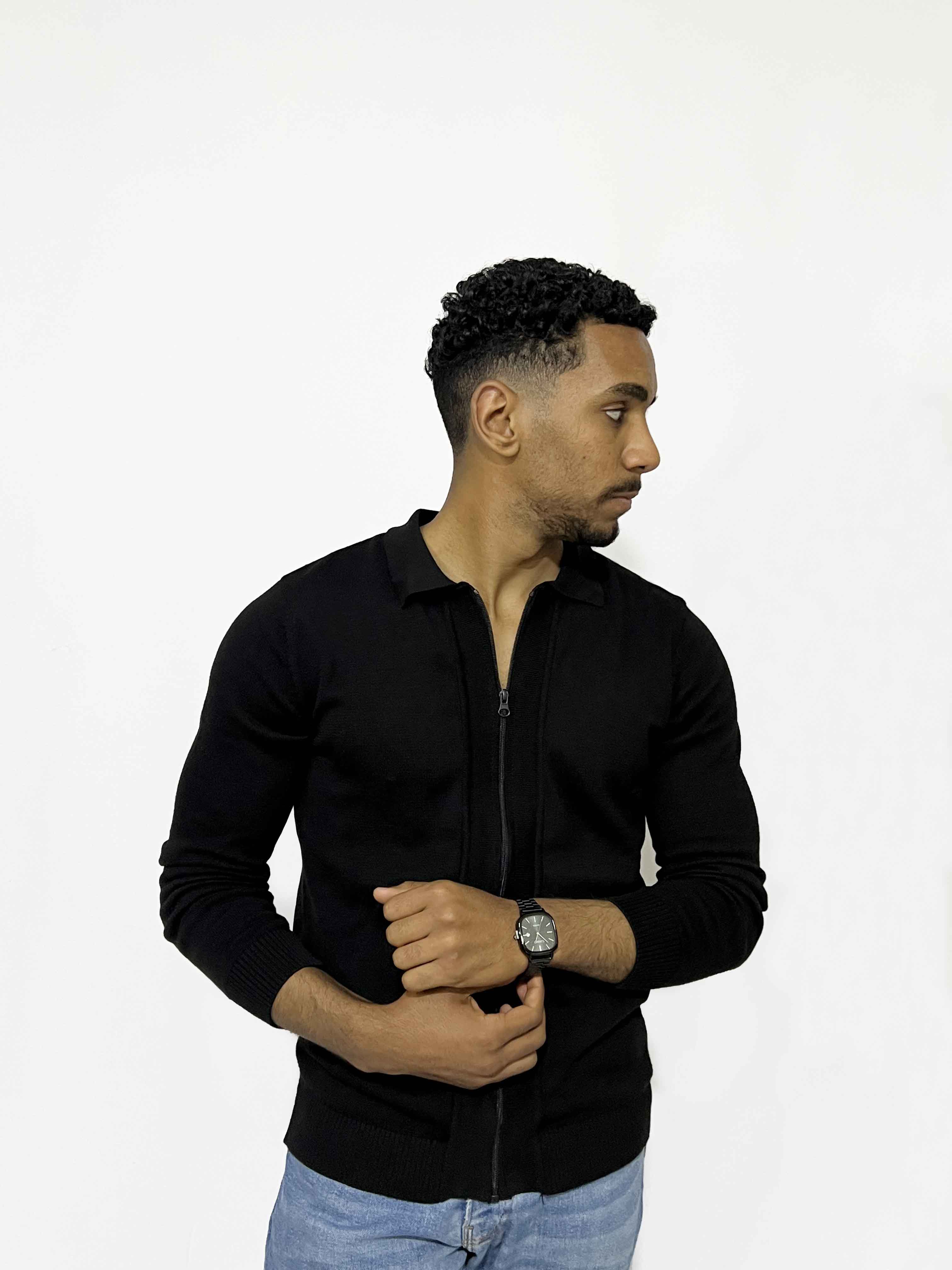 The Perfect Zip-Up Sweater Look!
