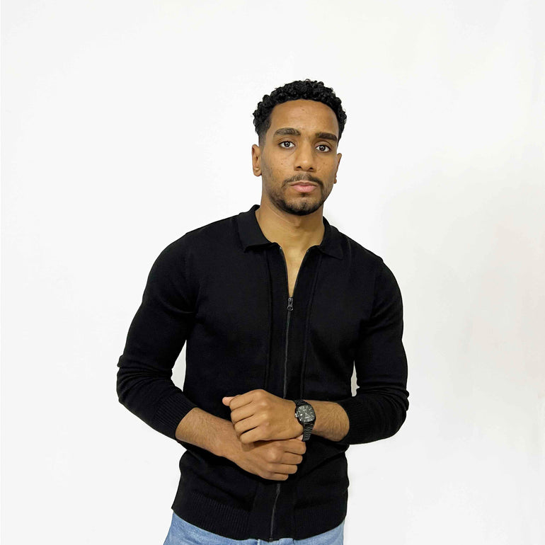 The Perfect Zip-Up Sweater Look!