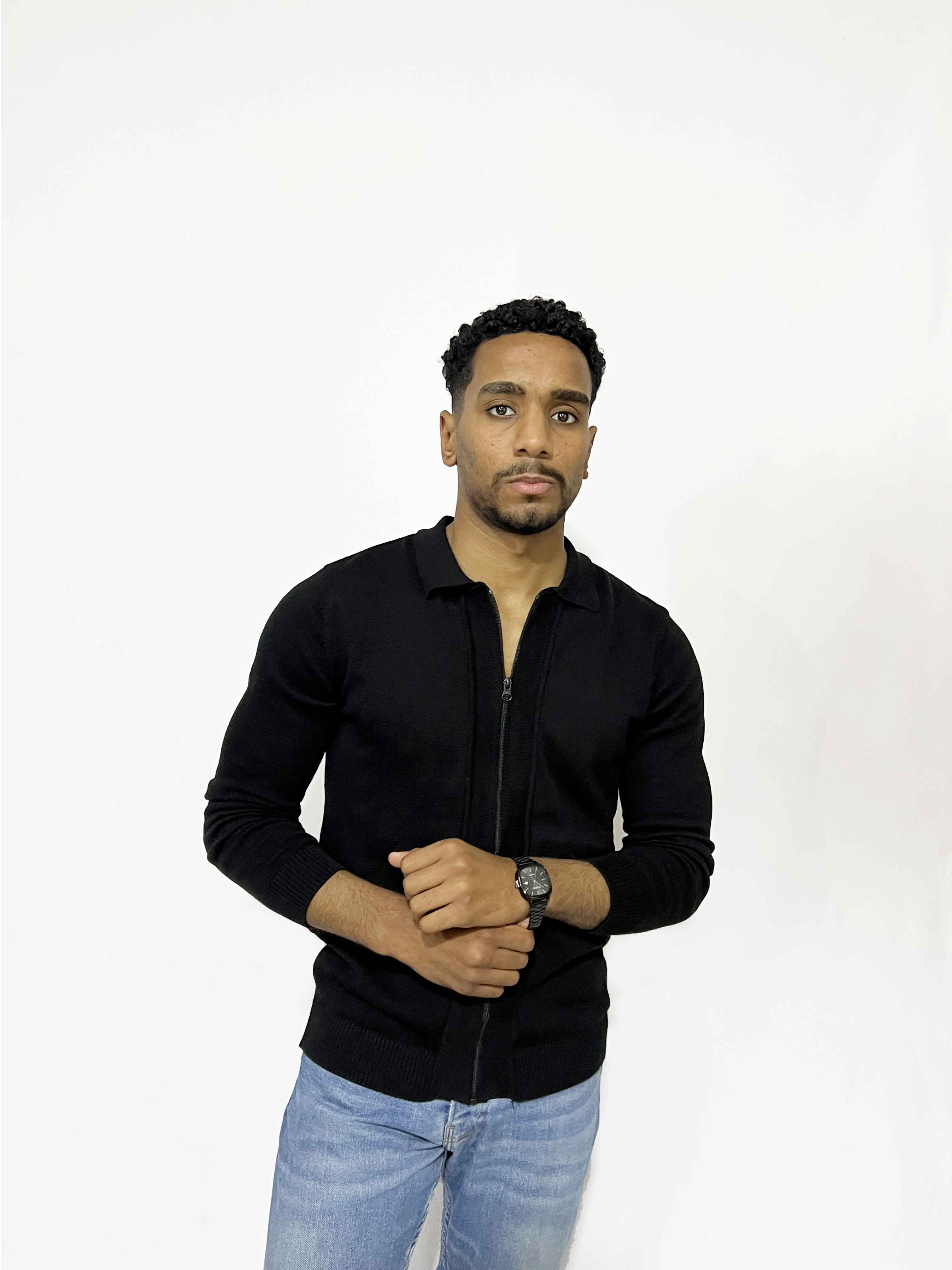 The Perfect Zip-Up Sweater Look!
