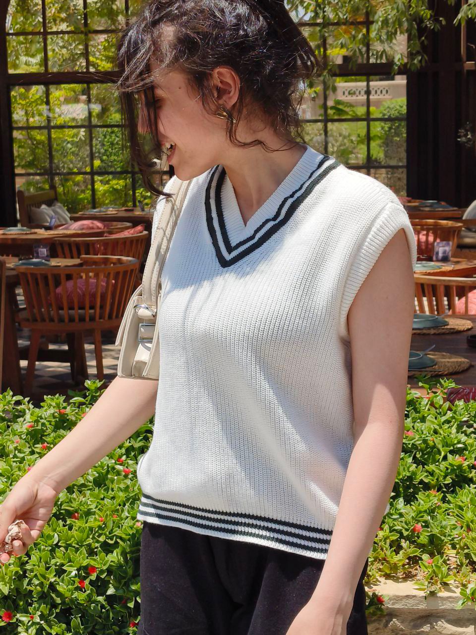 Vest K-Leps - Sleeveless V-Neck - Women
