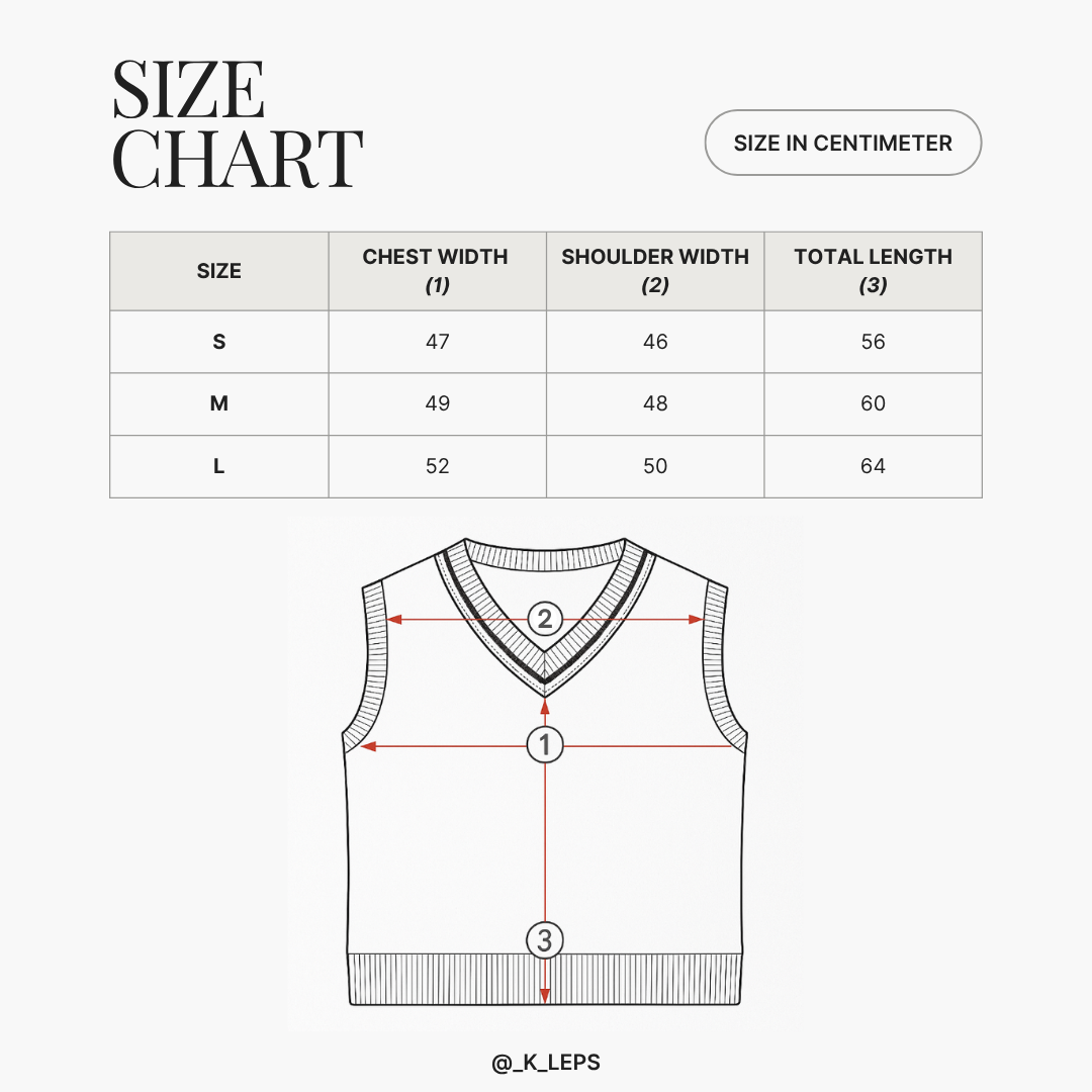 Vest K-Leps - Sleeveless V-Neck